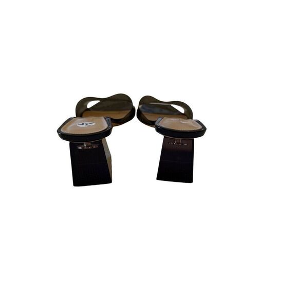 COPY - Womens Gianvito Rossi Black Slip on Transparent Strap Block Heel Mules S… - Picture 6 of 14